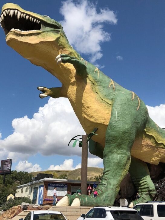 Climb the World’s Largest Dinosaur