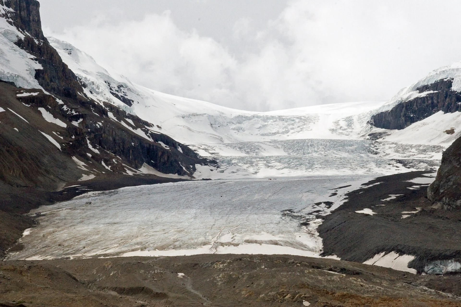 Columbia Icefield and Athabasca Glacier