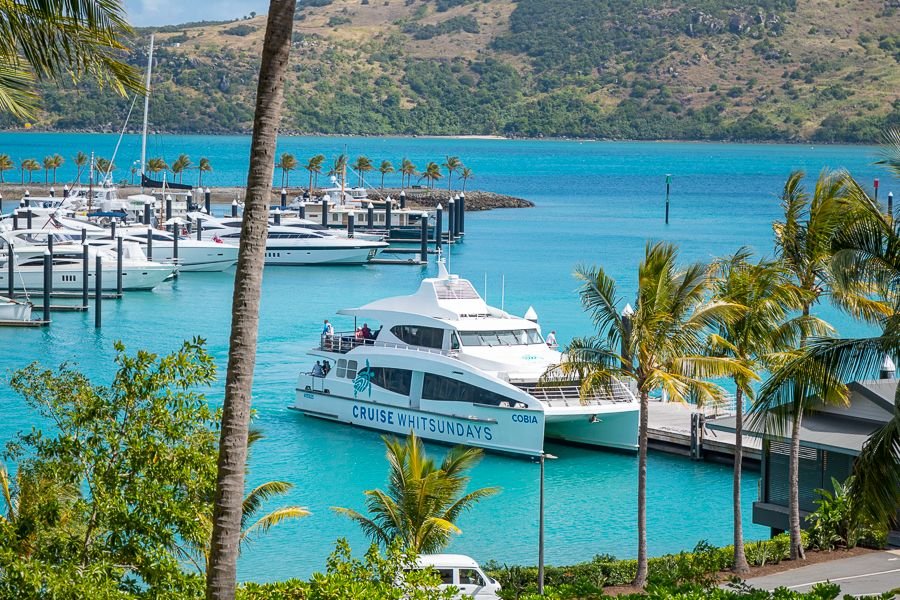Ferry to Hamilton Island