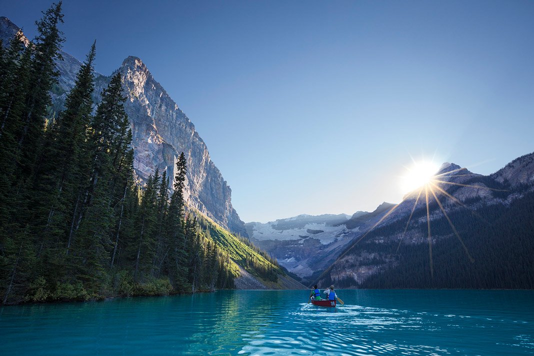 Kayak in Banff National Park