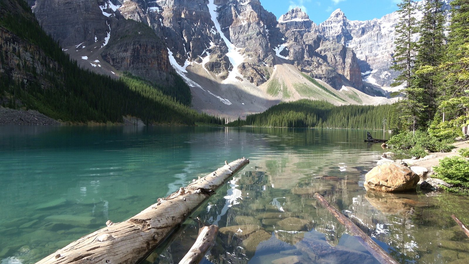 Explore Moraine Lake in Banff National Park