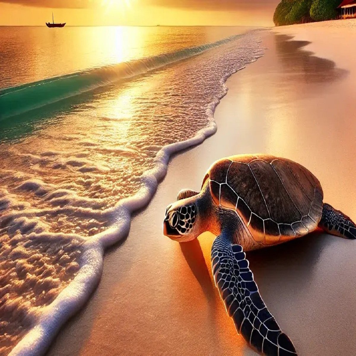 Sea Turtles in Zanzibar