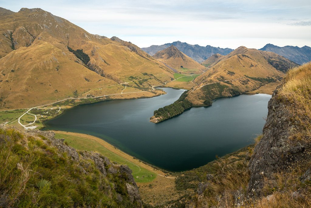 Secret Moke Lake Viewpoint, Queenstown