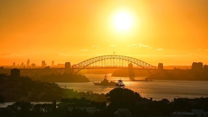 Sunset at Dudley Page Reserve