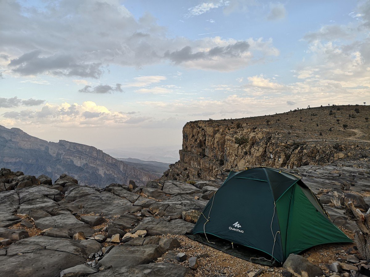 Wild Camping in Oman
