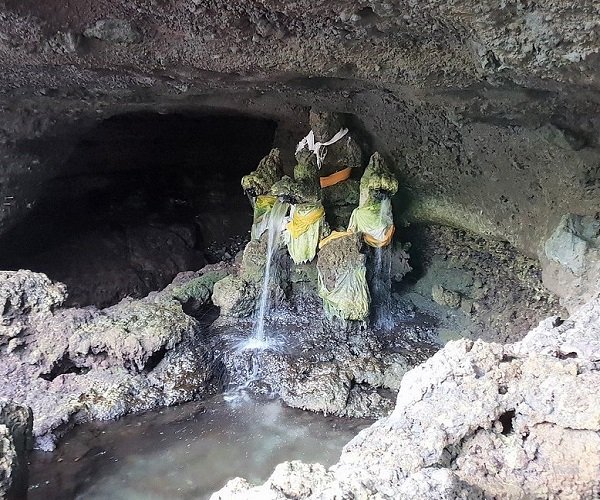 Temple Cave Underneath Tanah Lot