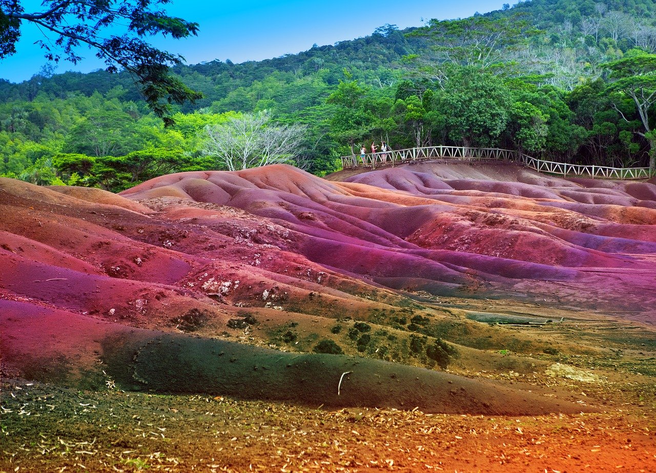 Visit Seven Colored Earths in Mauritius