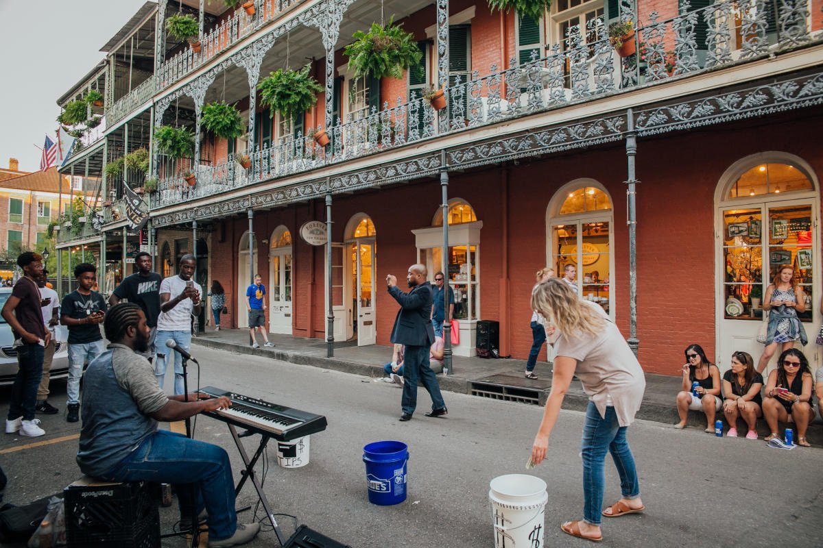 Street Performances in Jackson Square
