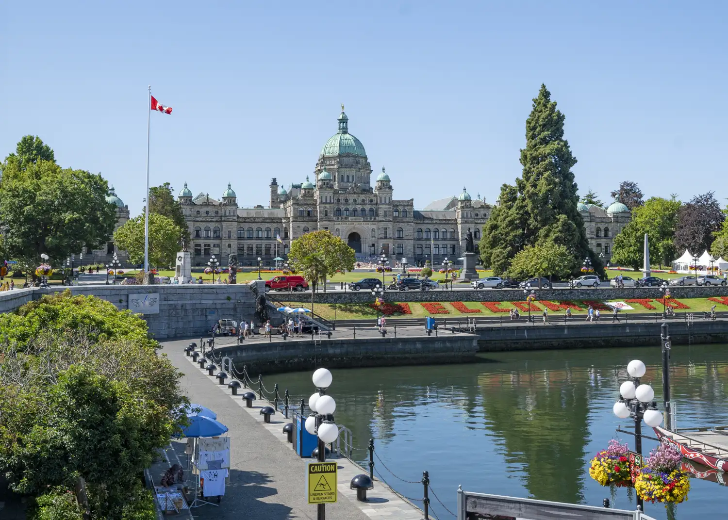 Arrive in Victoria BC and Explore the Inner Harbour