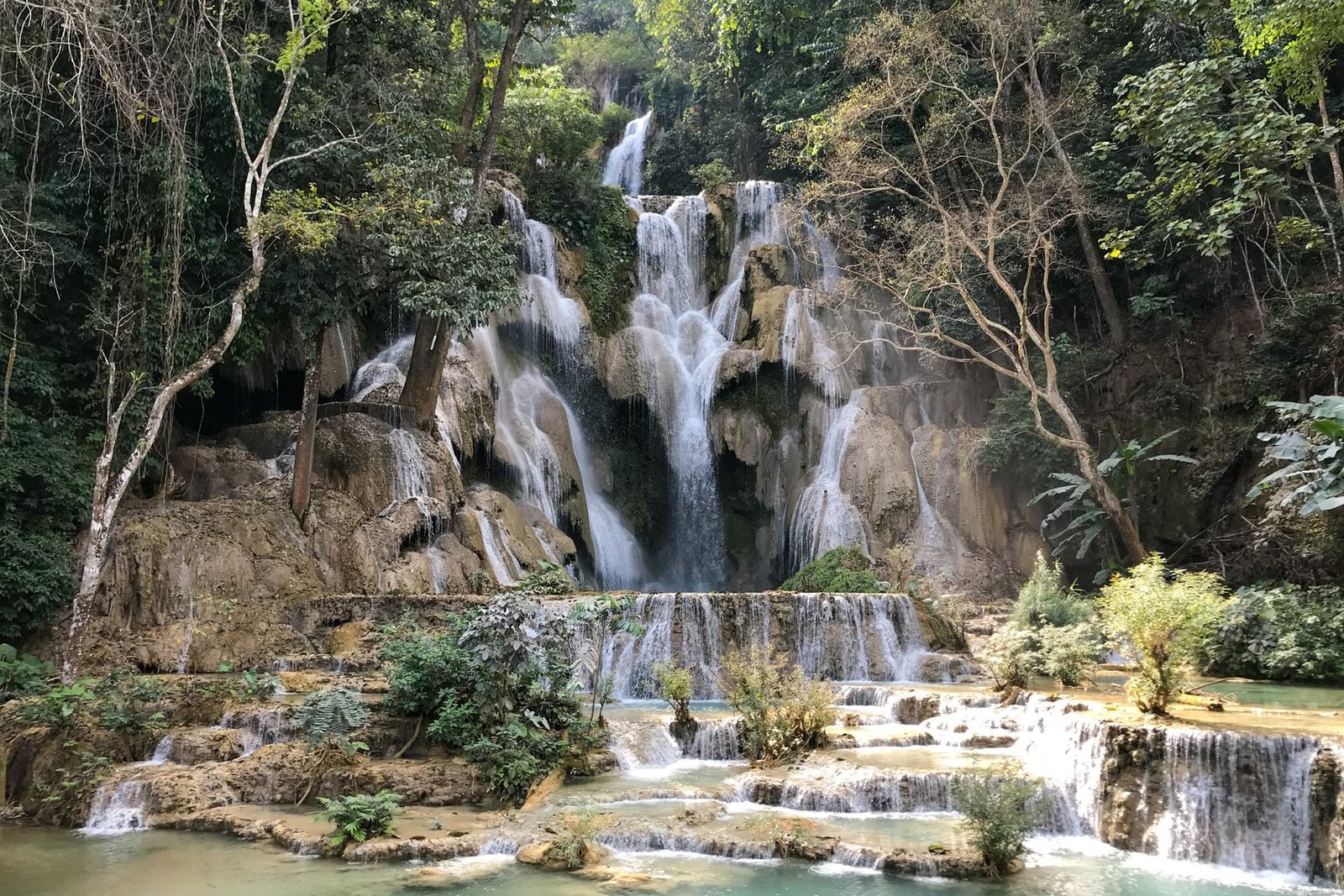 Marvel at Kuang Si Falls