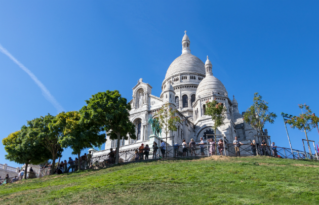 Montmartre district in Paris